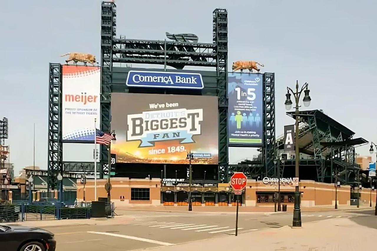 Perfect 1Br In Prime Location & View Of Stadiums Détroit Extérieur photo